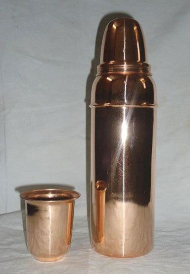 Copper Bottle 800ml, Copper Water Bottle 800ml