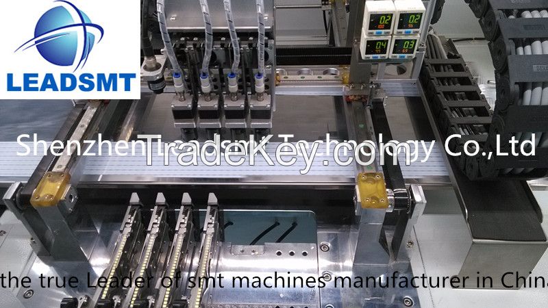 leds , resistors & capacitors smd pick and place machine, smt placement machine