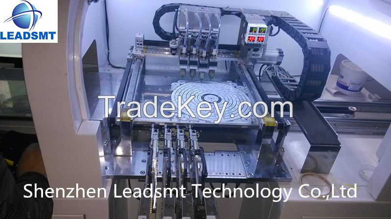 Self-Patent made ! leds , resistors & capacitors smt surface mounting machine