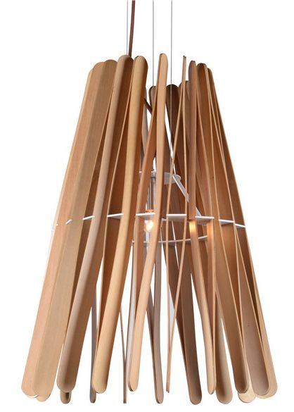 Exquisite Plywood Materials of Wood chandelier LBMP-FM-A/B
