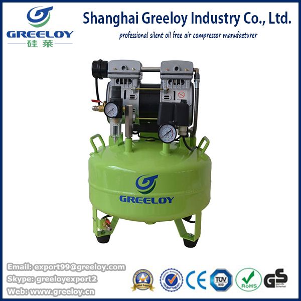 600W silent piston air compressor