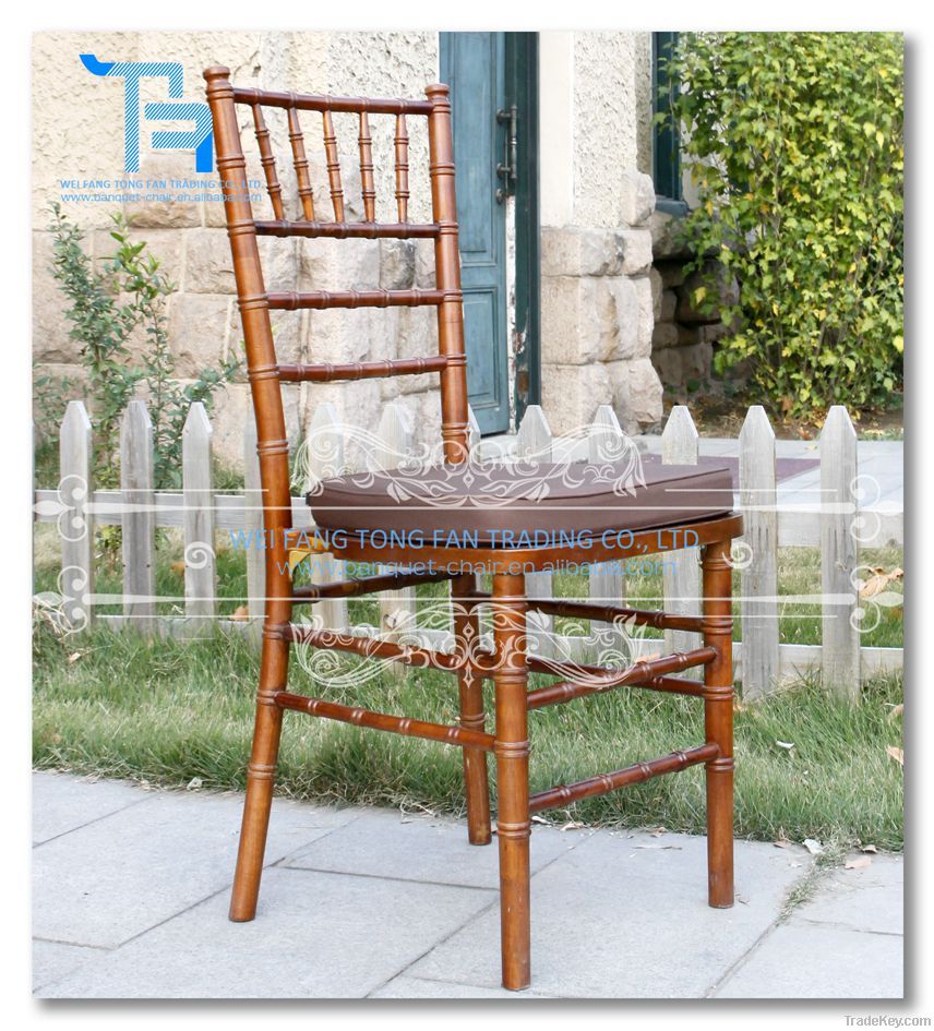 high quality wooden chiavari chair