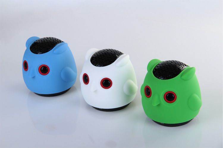 cute animail bluetooth speakers A-100 for iphone/ipod/iphone/smartphones