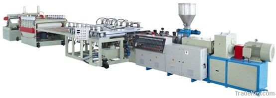 PVC Plastic Foamed Board Production Machine, Consutruction board machine