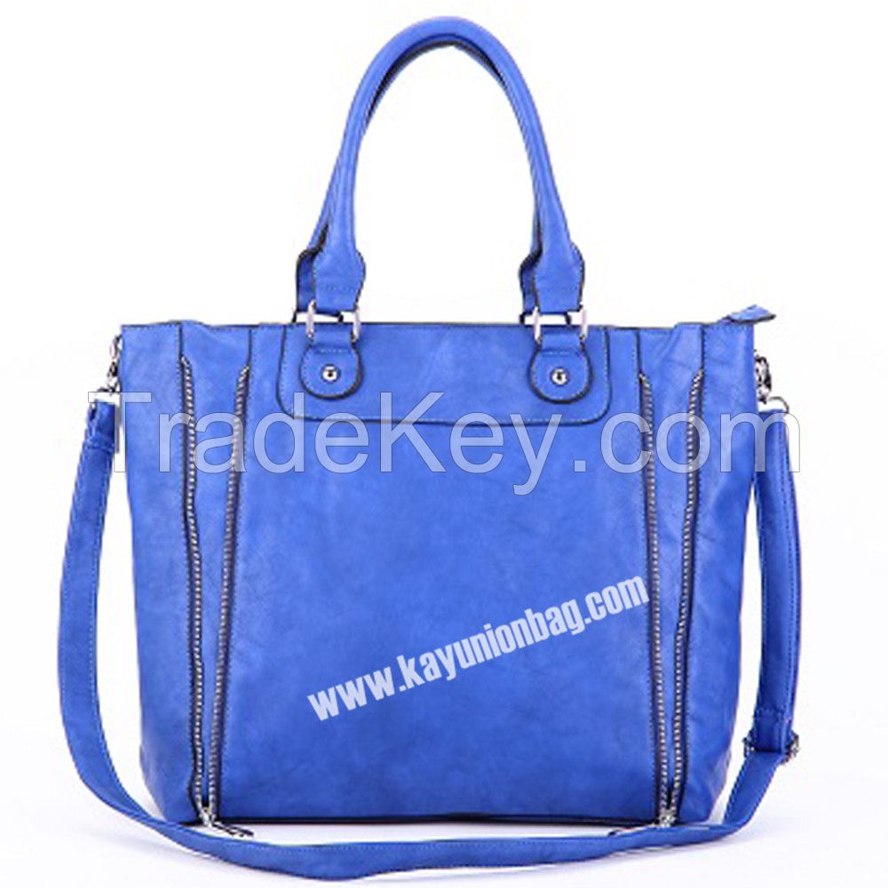 PU Leather Big Bag Fashion Shopping Handbag