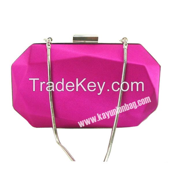 Metal Frame Bridal Purse