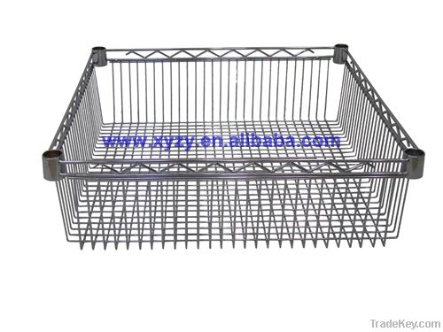 NSF carbon steel wire basket
