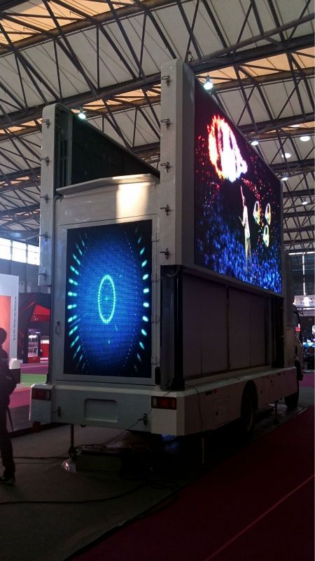 DIP Mobile LED Display advertising Trucks With High Quality