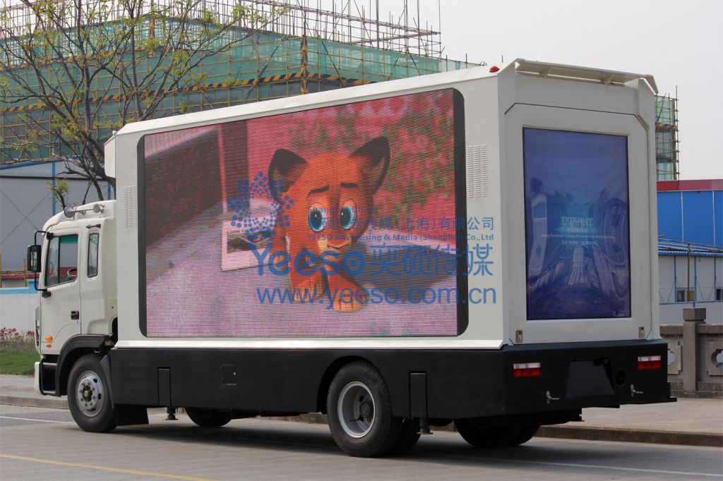 Mobile LED Billboard Truck, Outdoor LED Display TV Truck for Sales