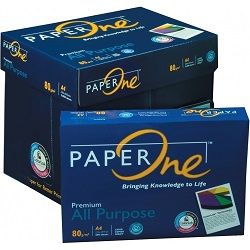 PaperOne A4 Copy paper All Purpose A4 80gsm.