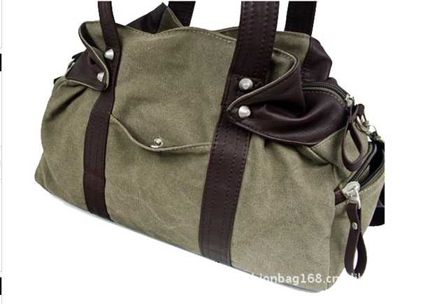 Canvas handbag