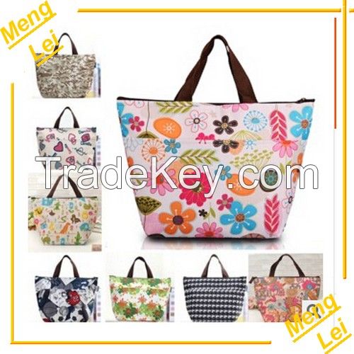 promotional polyester cooler stock lunch bag