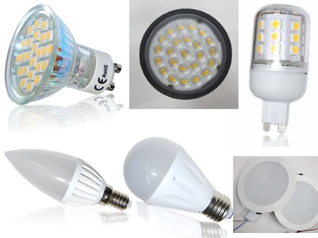 LED GU10, G9, G4, corn lamp, candle lamp, spotlight