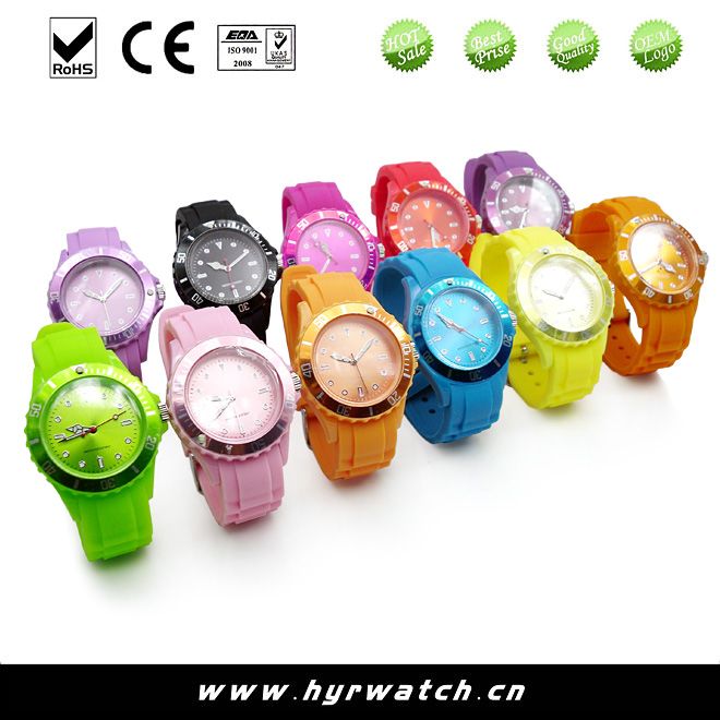 2014 hot selling silicone watch