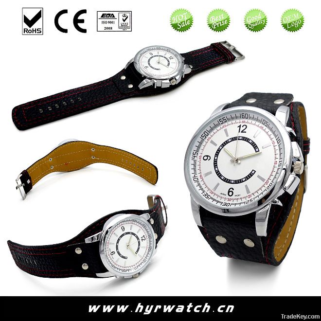 japan movt quartz watch stainless steel back