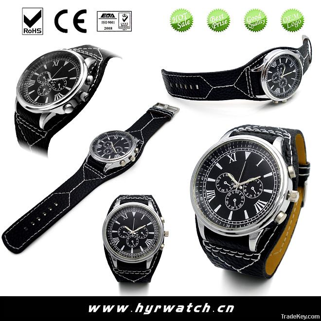 japan movt quartz watch stainless steel back