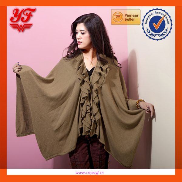 2014 winter warm acrylic shawls wholesale