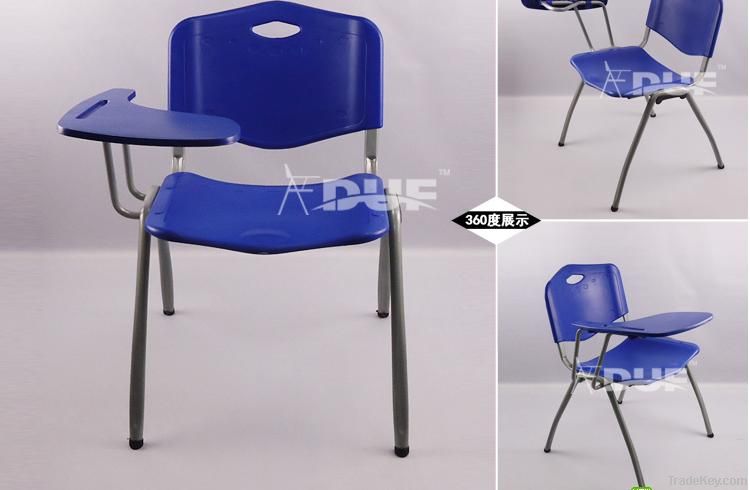 stacking tablet arm chair with writing tablet student chair