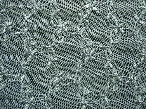 Tulle Embroidery Fabric
