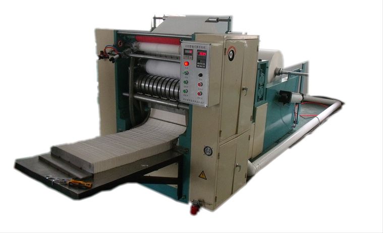 Hand towel folding machine