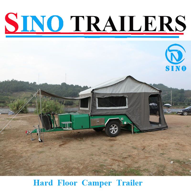 Australian High Quality Rear Open Powder Coating Camper Trailer