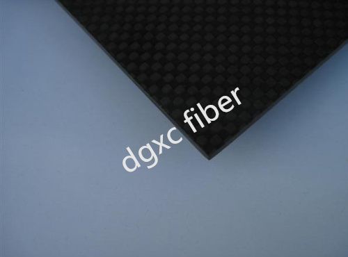 High quality gloss plain  carbon fiber board 