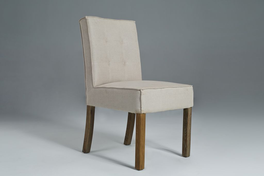 Grey Fibre Square Dining Chair 