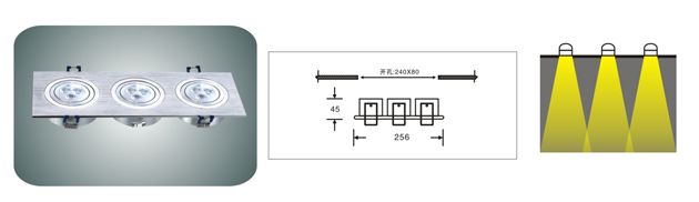 LED ceiling light