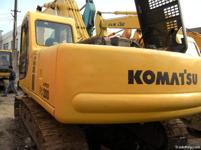 Used crawler excavator Komatsu Pc200-5