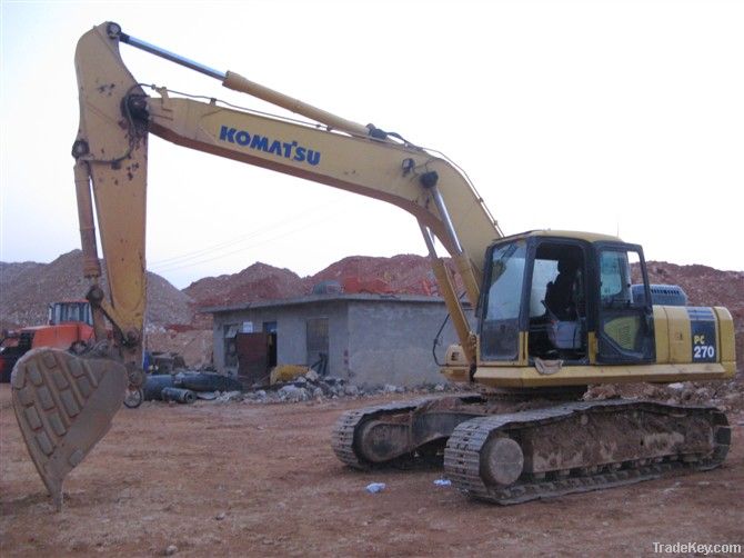 Used Excavators Komatsu Pc270-7