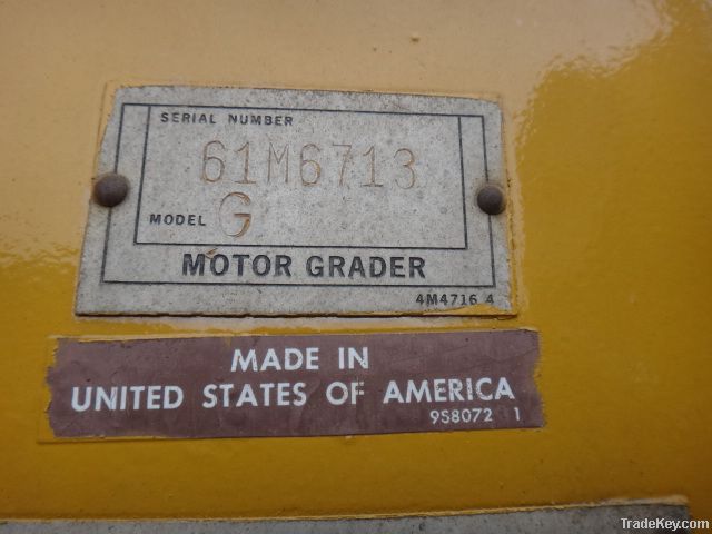 Used Motor Grader Cat12G