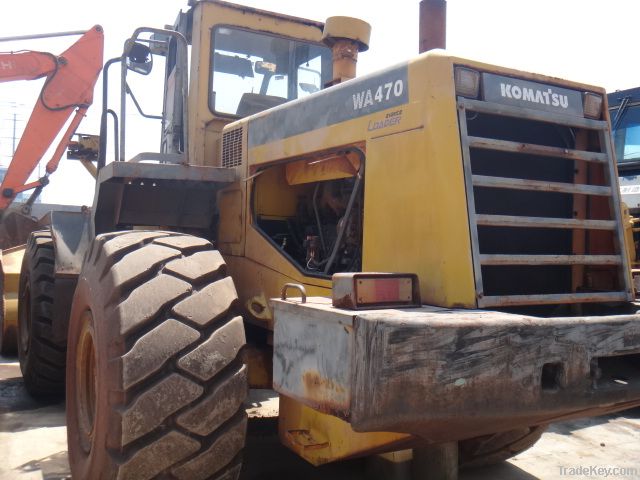 used Komatsu Wa470-3 wheel Loader