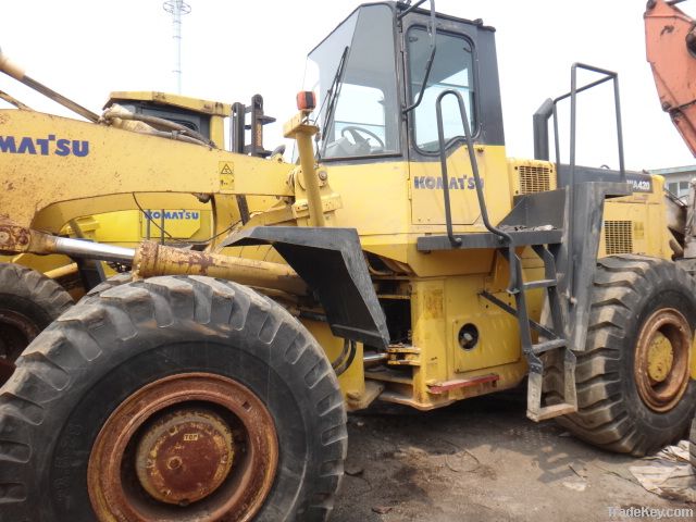 Used Komatsu Wheel Loader Wa-420