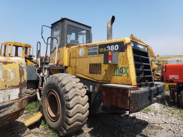 used Komatsu Wheel Loader Wa 380-3