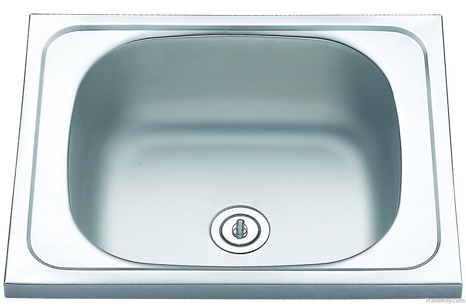 stainless steel sink