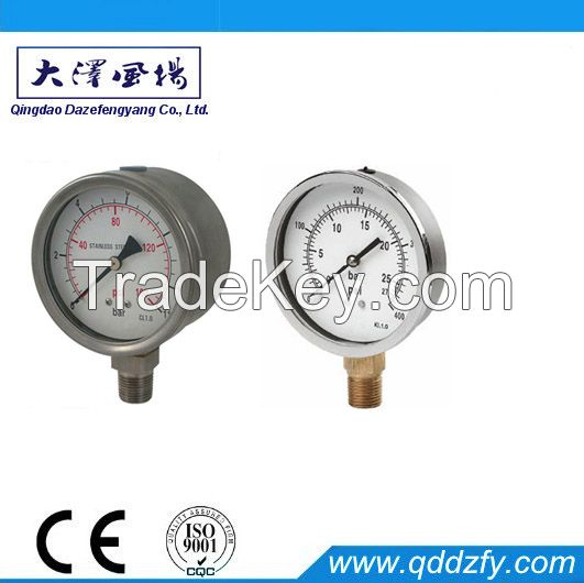 mircro pressure gauge(bellows pressure gauge)