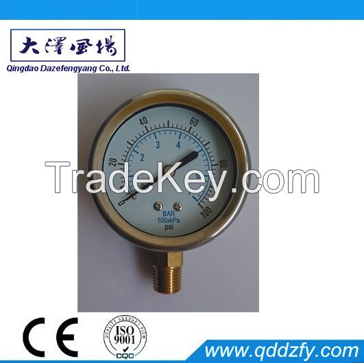 Liquid fill pressure gauge YTN-60