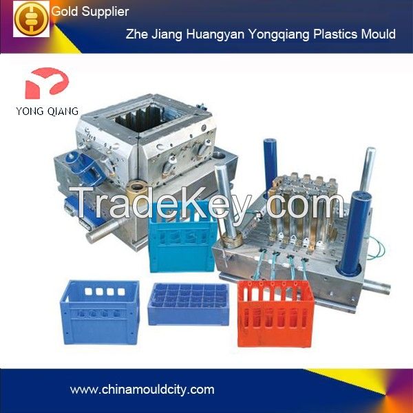 plastic crate mould manufacturing from taizhou mould