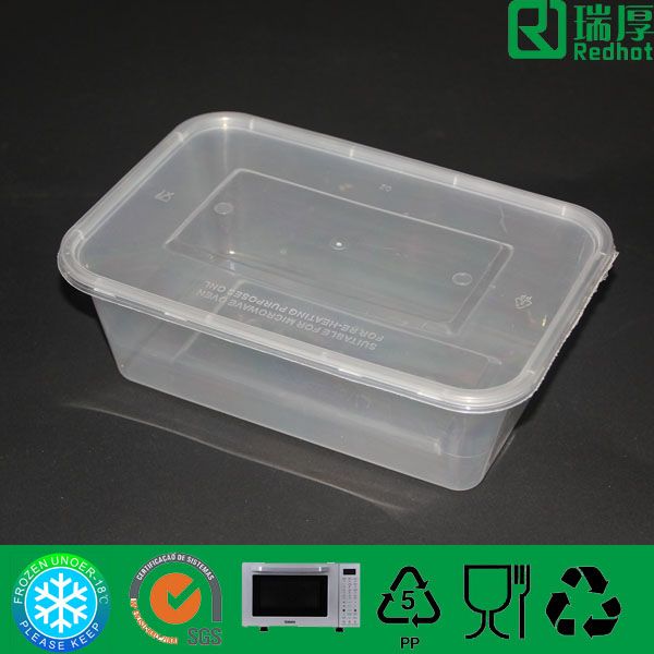 PP Disposable Take Away Food Container 1500ml