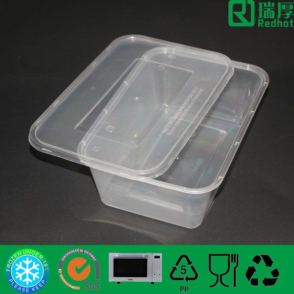 PP Disposable Take Away Food Container 1500ml