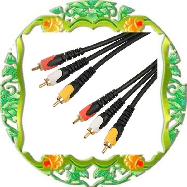 3RCA cables