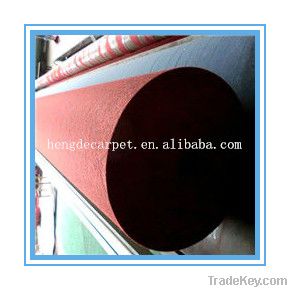 100% Polyester nonwoven roll carpet /Stripe carpet