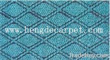 the colourful of double jacquard carpet and tappeto