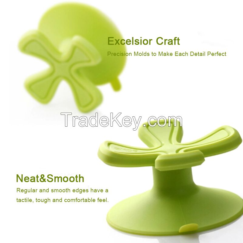 TPU Four-leaved Clover Suction Hooks