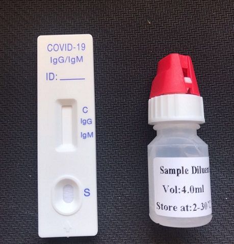 Coronavirus antibody covid-19 igg igm rapid test card CE mark