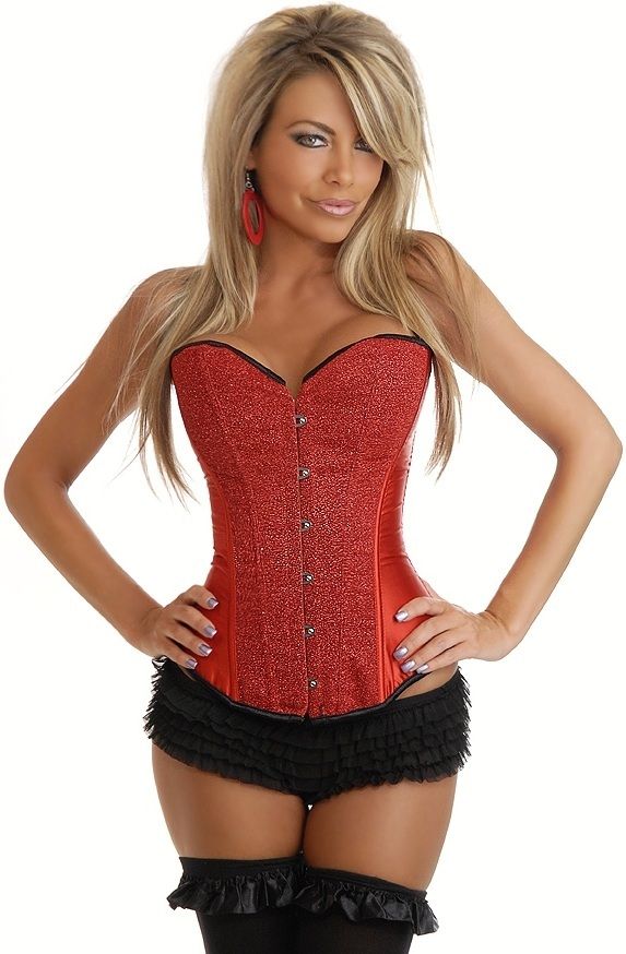 sexy popular women costumes half cup corset bustier