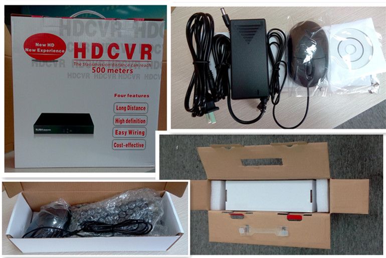 SYV75-3 coaxial 4CH HD CVI DVR compatible IP camera