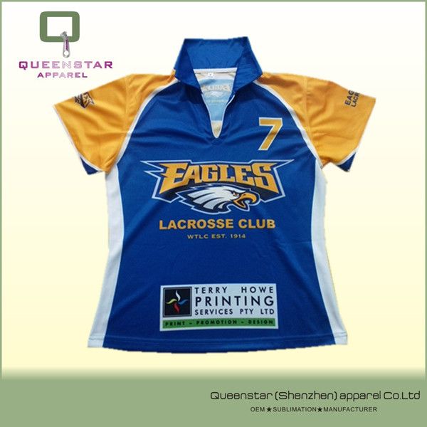 100% Polyester Sublimated Polo Shirts