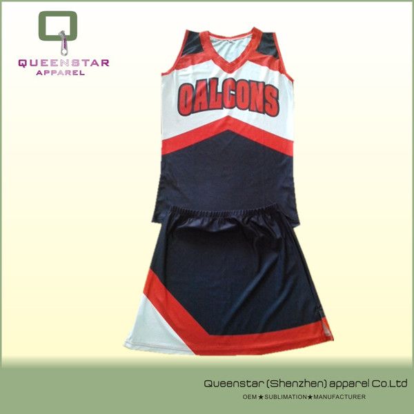 digital printed cheerleader clothing