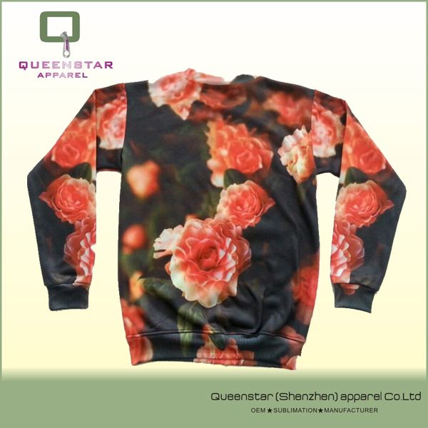 manufacturer sublimated pullover sweater